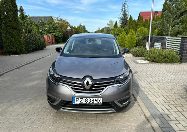 Renault Espace cena 89000 przebieg: 109100, rok produkcji 2017 z Poznań małe 106